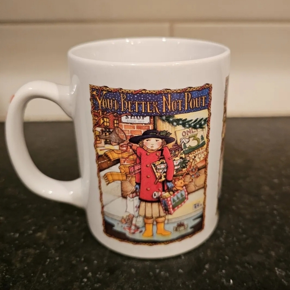 You better not pout coffee mug